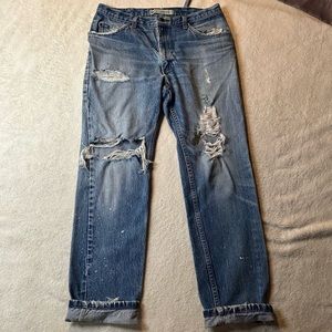 Vintage Distressed Lee’s Men Jeans Sz 34x31